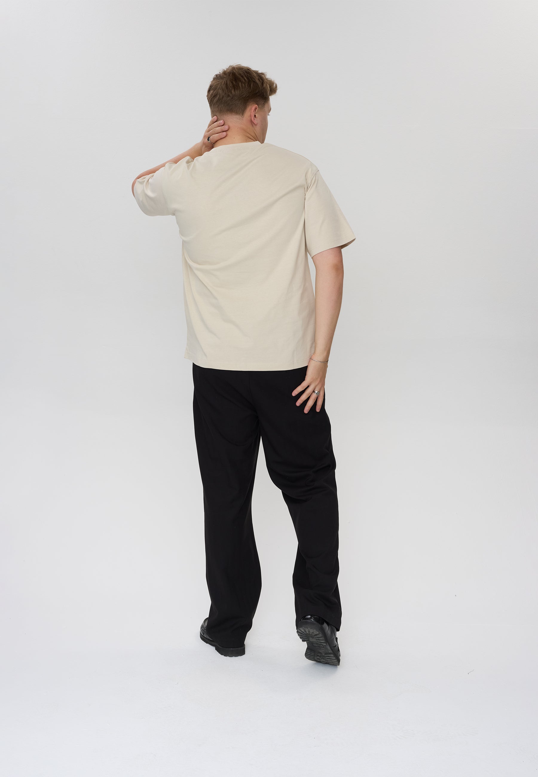 DXNMXRK. DXGabrian T-shirt Beige