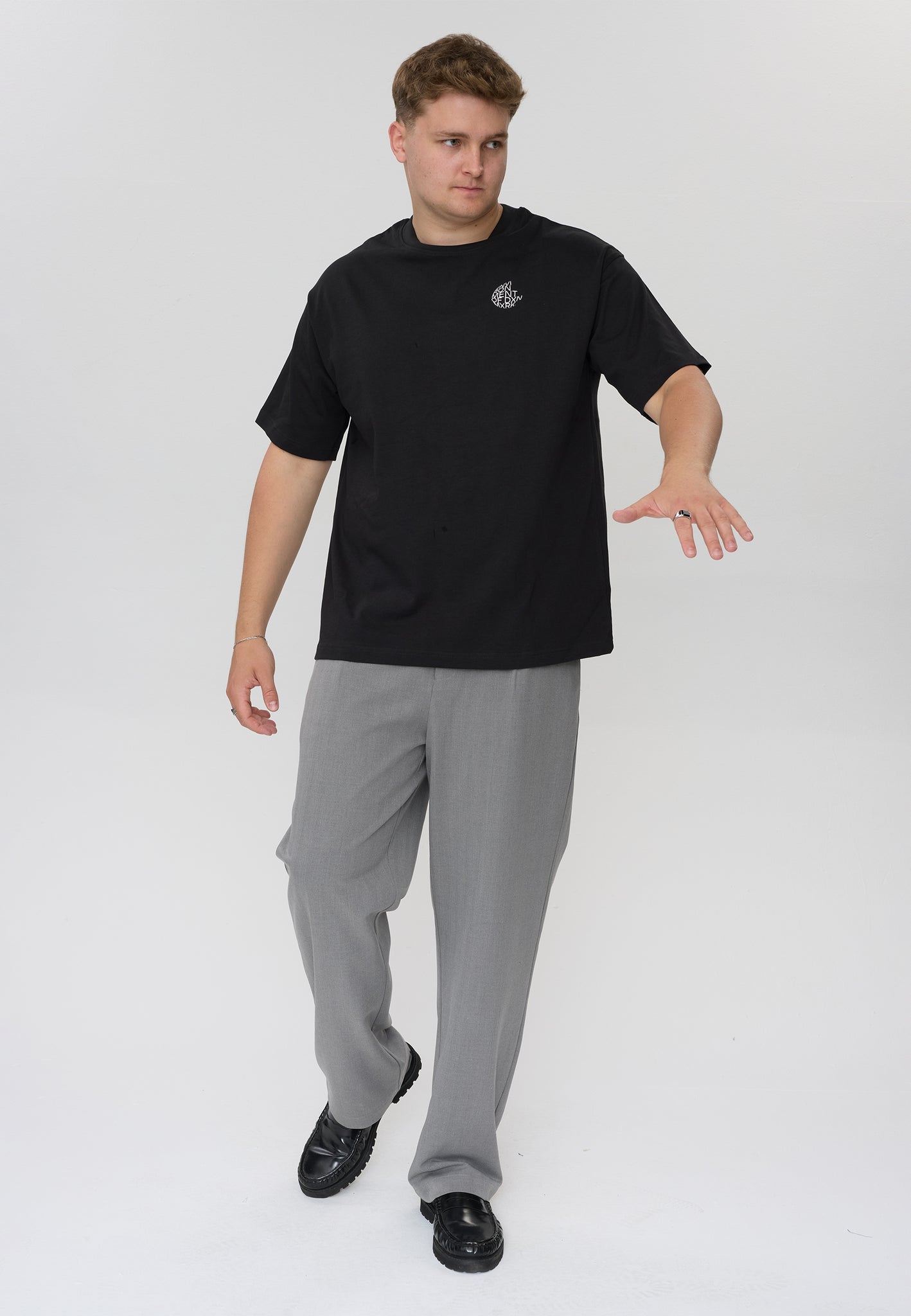 DXNMXRK. DXGafar T-shirt Black