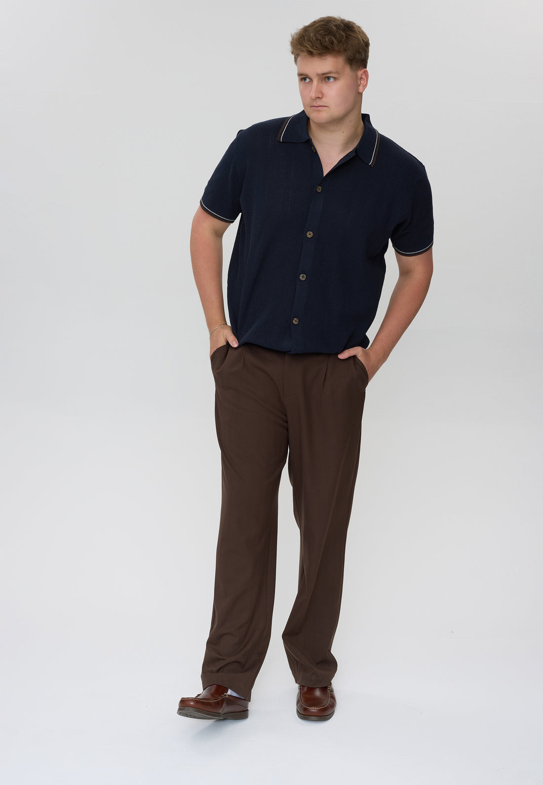 DXNMXRK. DXGais Pants Brown