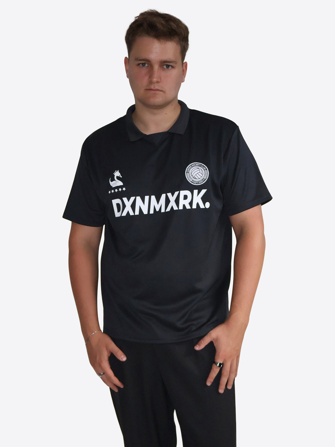 DXNMXRK. DXSoccer T-shirt Black